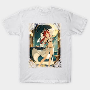 Nilou Dancing in the moon light T-Shirt